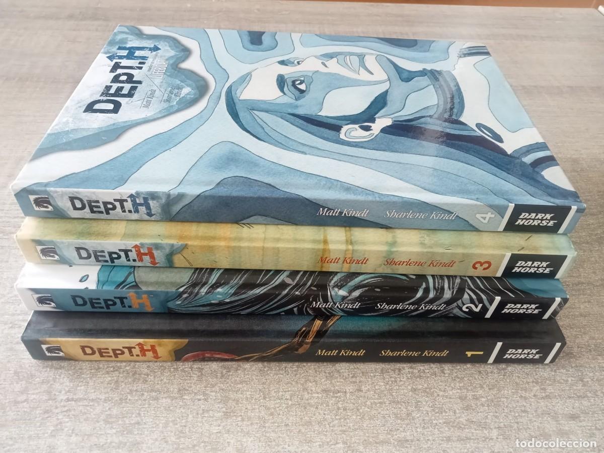 C&oacute;mics: DEPT.H 1 -4 (Obra Completa) - Foto 5