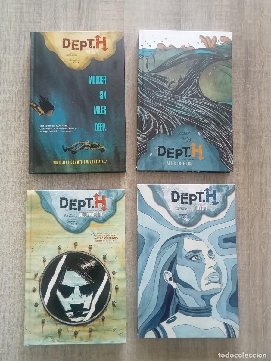 C&oacute;mics: DEPT.H 1 -4 (Obra Completa) - Foto 7