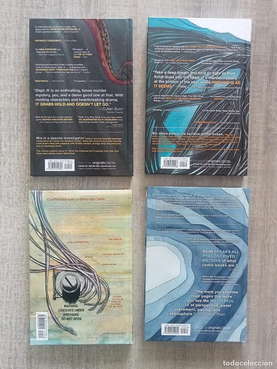 C&oacute;mics: DEPT.H 1 -4 (Obra Completa) - Foto 9