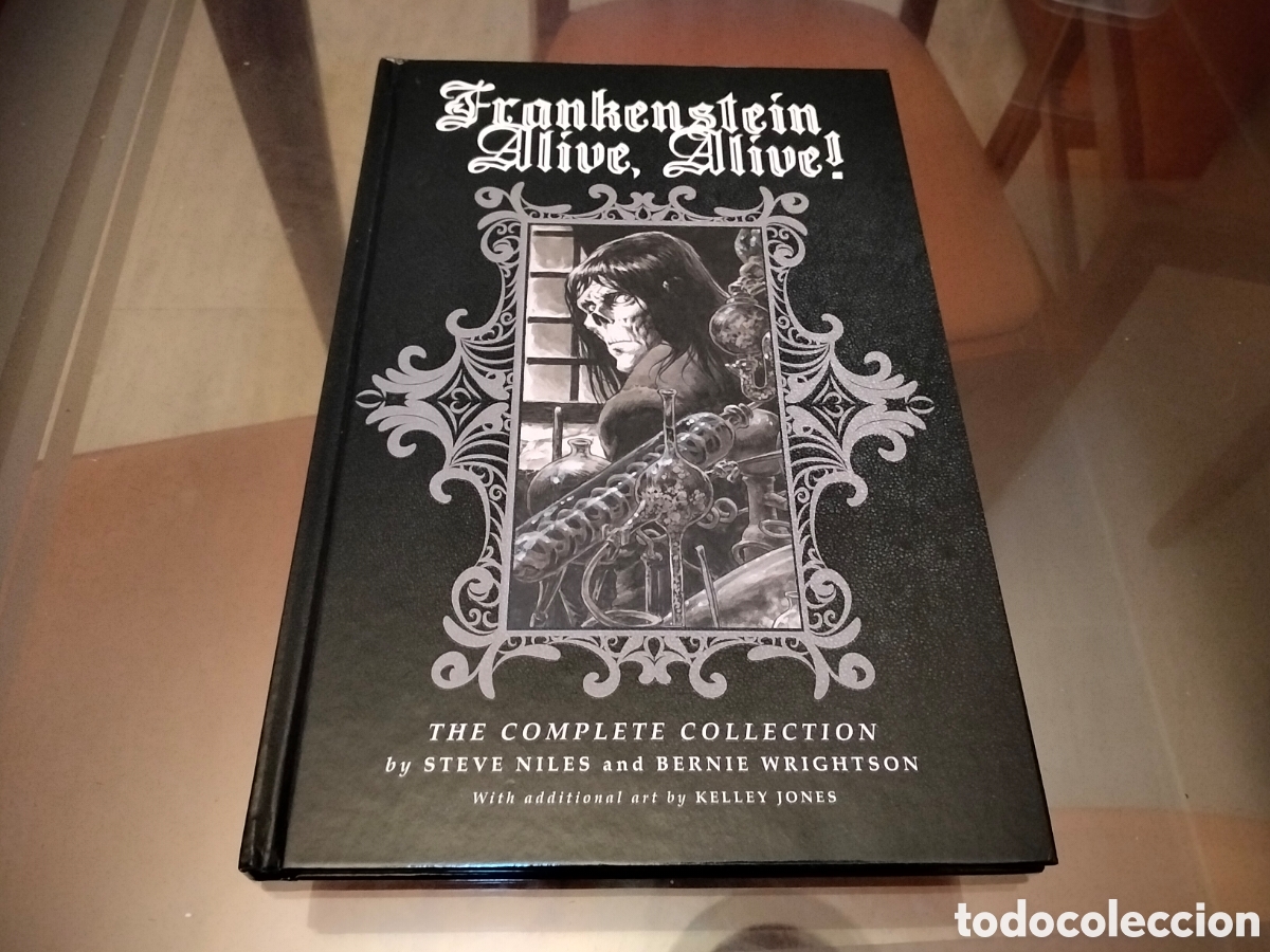 C&oacute;mics: Bernie Wrightson Frankenstein Alive Alive The Complete Collection IDW 2018 Env&iacute;o Gratis