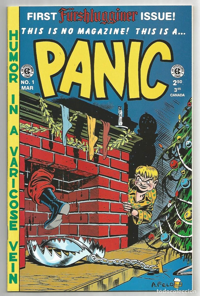 C&oacute;mics: PANIC! #1-12 NM colecci&oacute;n completa EC REPRINTS GEMSTONE PUB. 1997