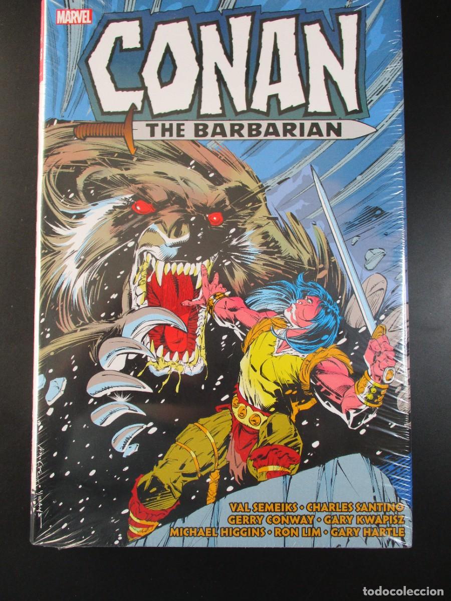 C&oacute;mics: CONAN EL B&Aacute;RBARO: los a&ntilde;os originales de Marvel; tapa dura MARVEL OMNIBUS SELLADO