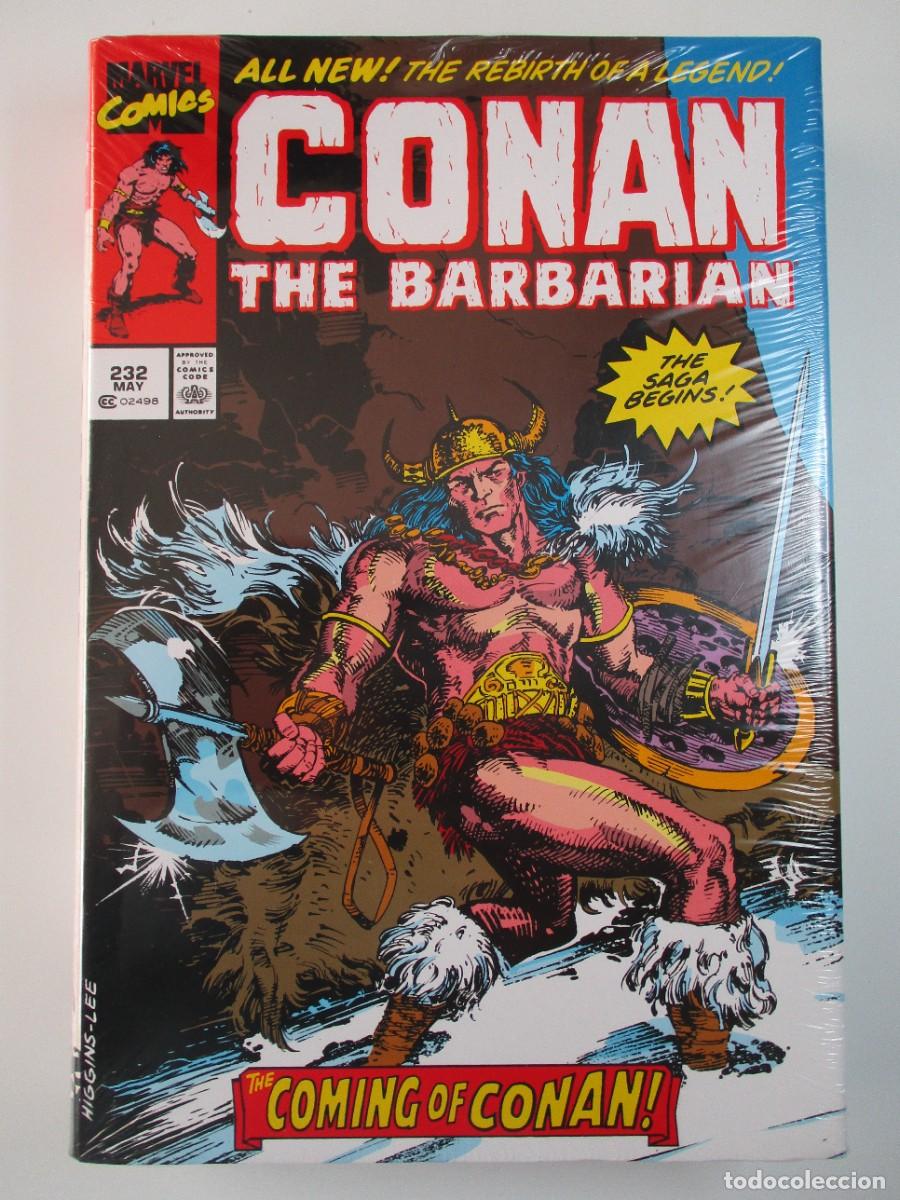 C&oacute;mics: CONAN EL B&Aacute;RBARO: los a&ntilde;os originales de Marvel; tapa dura MARVEL OMNIBUS SELLADO