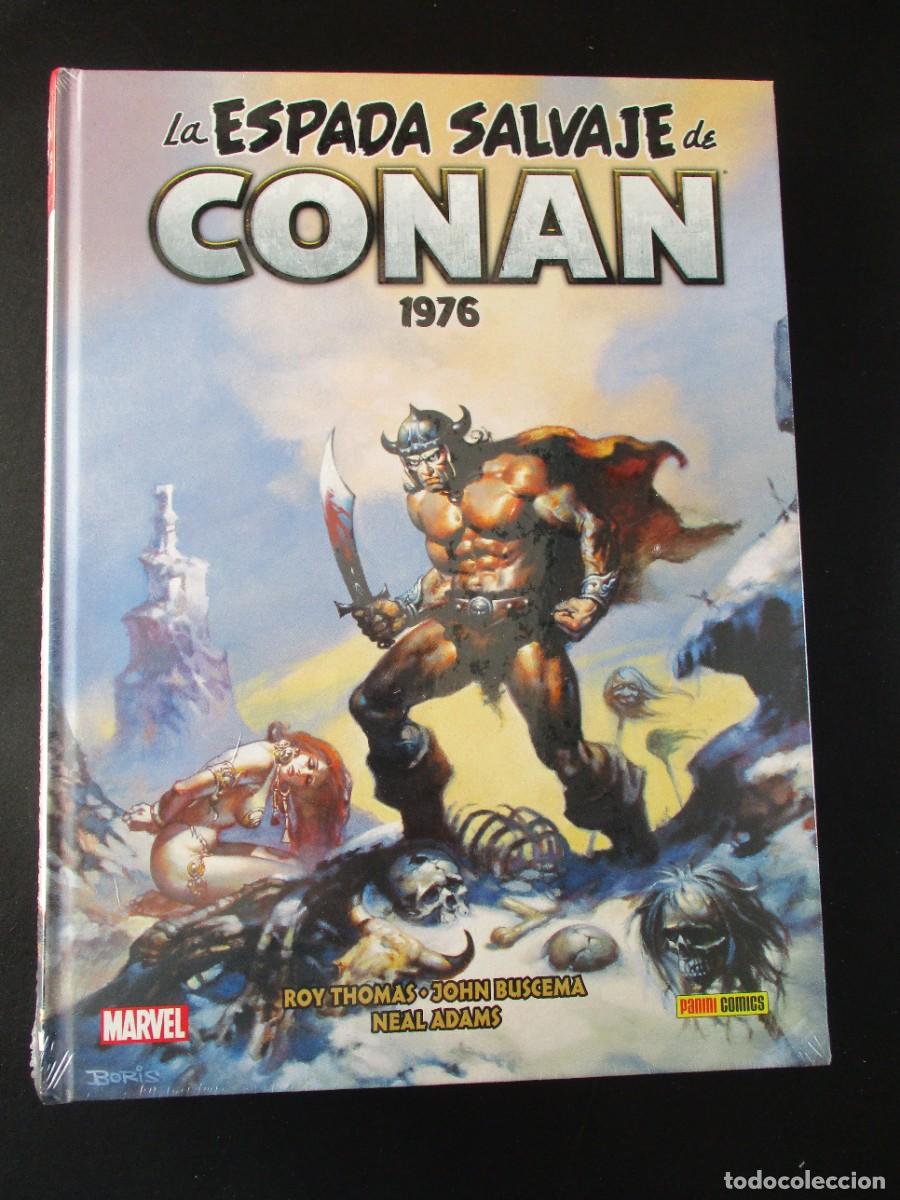 C&oacute;mics: MARVEL OMNIBUS V-2 - LA ESPADA SALVAJE DE CONAN 1976 - NUEVO - PRECINTADO