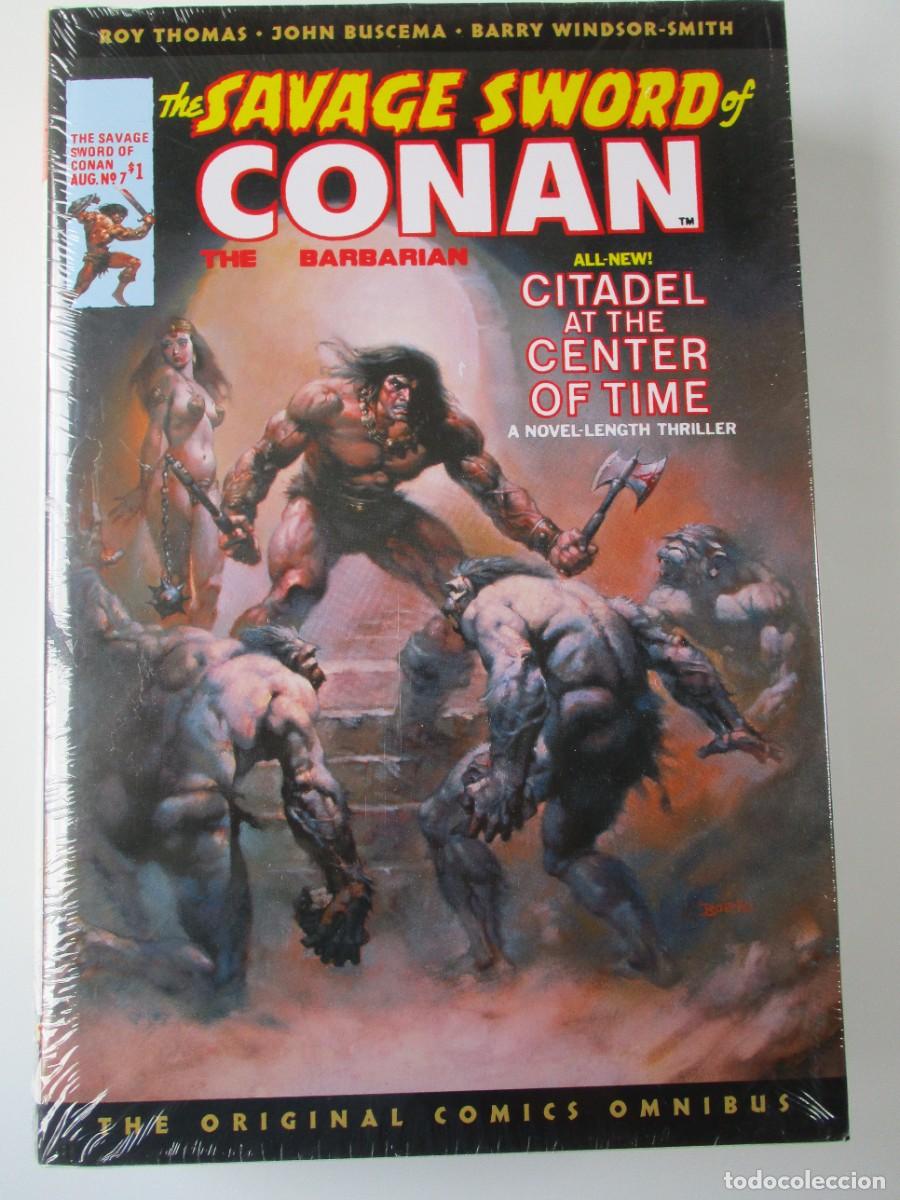 C&oacute;mics: Savage Sword of Conan The Original Comics Omnibus HC 1B-1ST NM 2024 NUEVO- SELLADO
