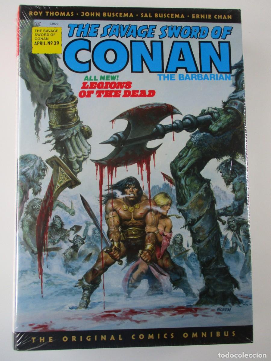 C&oacute;mics: The Savage Sword Of Conan Omnibus Vol.3 Titan Comics Primera Edici&oacute;n 2024