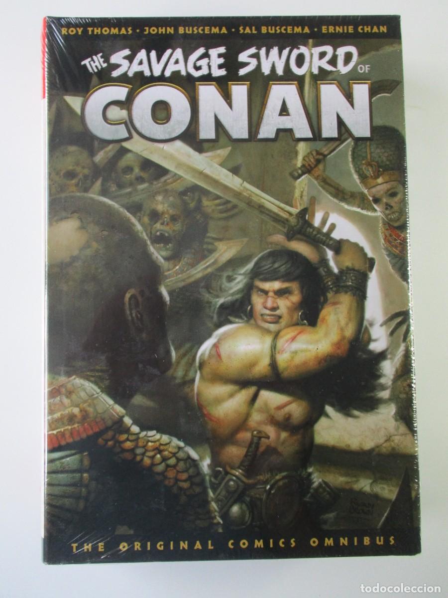 C&oacute;mics: Savage Sword of Conan the Original Marvel Years Omnibus Vol 3 Marvel Sellado HC-NUEVO SELLADO