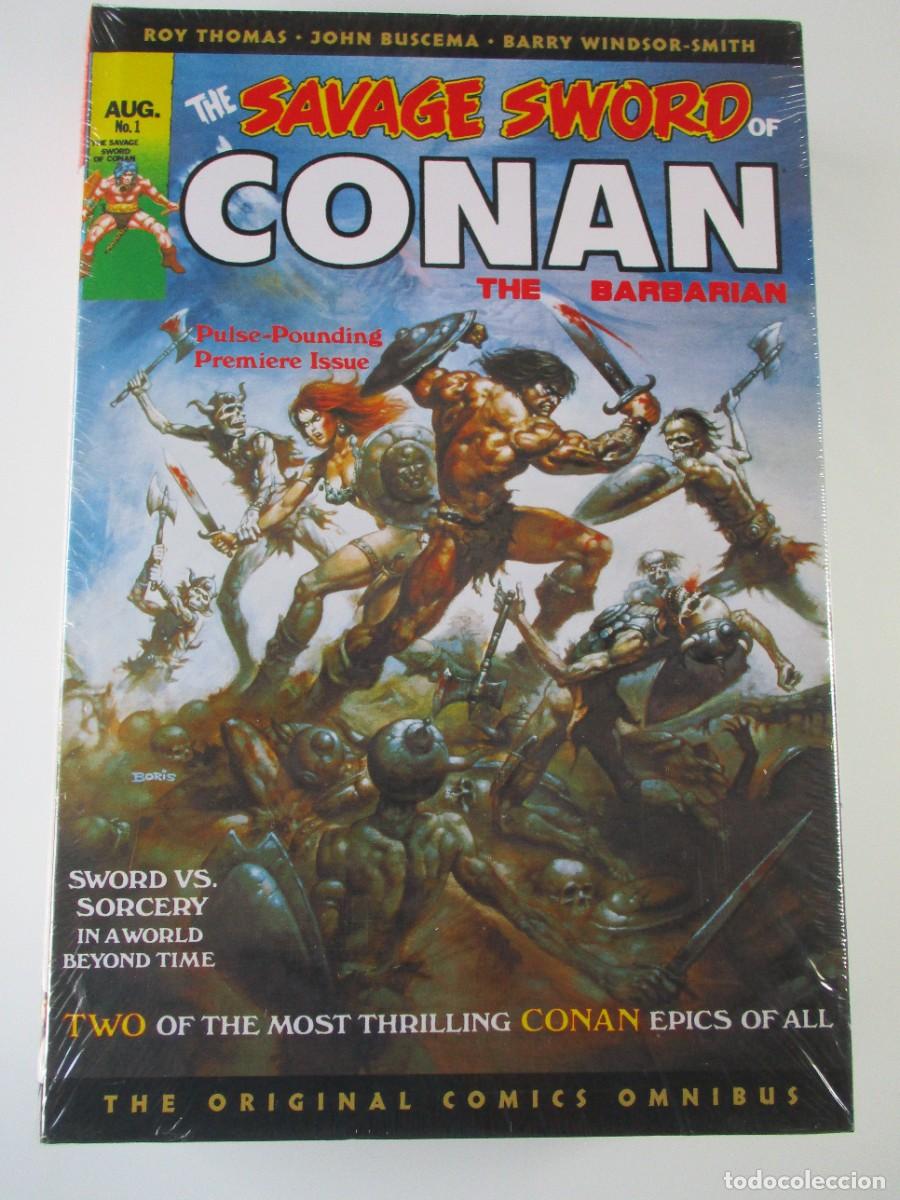 C&oacute;mics: Savage Sword of Conan: The Original Comics Omnibus Vol.1 - NUEVO &rdquo; SELLADO &rdquo;