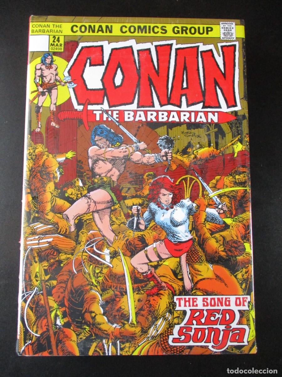 C&oacute;mics: Conan The Barbarian: The Original Comics Omnibus #1 (Titan) tapa dura sellada