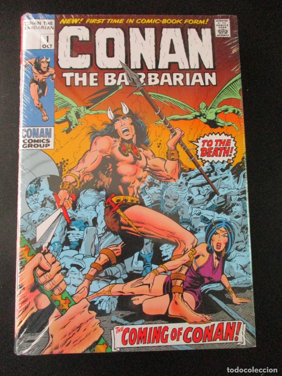 C&oacute;mics: Conan The Barbarian: The Original Comics Omnibus Vol.1 by Roy Thomas-NUEVO &rdquo; SELLADO&rdquo;