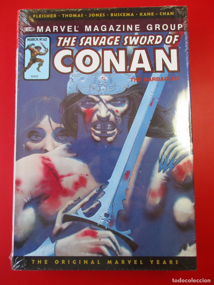 C&oacute;mics: Savage Sword of Conan The Original Marvel Years Omnibus HC #5B-1ST-NUEVO &rdquo; SELLADO&rdquo;