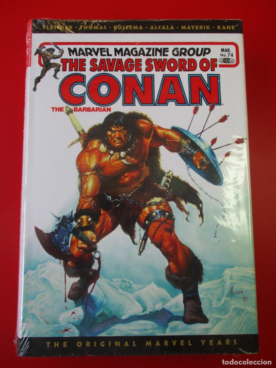 C&oacute;mics: Savage Sword of Conan: The Original Marvel Years Omnibus Vol. 6 - NUEVO &rdquo;SELLADO&rdquo;