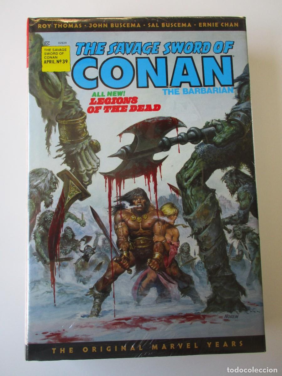 C&oacute;mics: The Savage Sword Of Conan Omnibus Vol.3 Titan Comics Primera Edici&oacute;n 2024