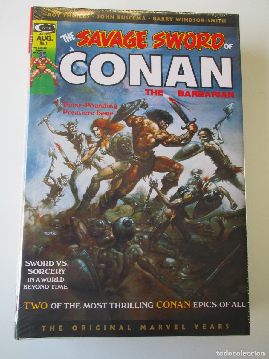 C&oacute;mics: Savage Sword of Conan: The Original Comics Omnibus Vol.1 - NUEVO &rdquo; SELLADO &rdquo;