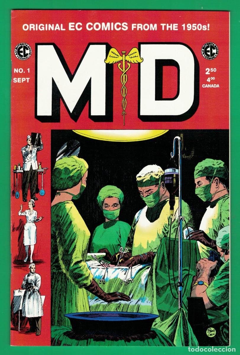 C&oacute;mics: MD #1-5 NM colecci&oacute;n completa EC REPRINTS GEMSTONE PUB. 1999