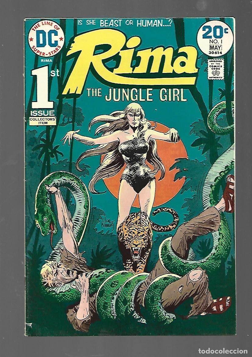 C&oacute;mics: Rima, the jungle girl, 1, 1974, DC, buen estado. Caja DA