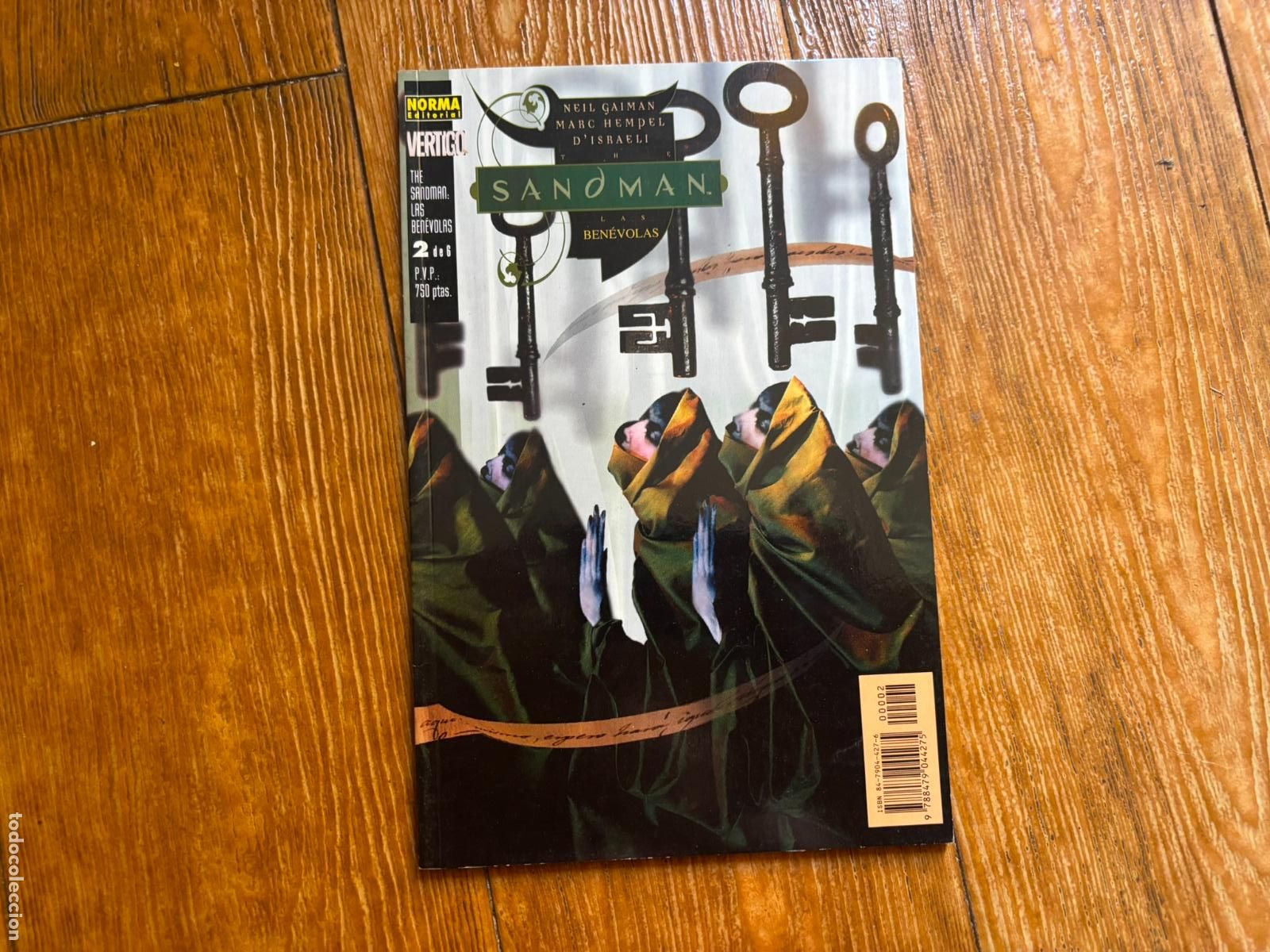 C&oacute;mics: THE SANDMAN LAS BENEVOLAS N&ordm; 2 - COL. VERTIGO N&ordm; 6 - EDITORIAL NORMA