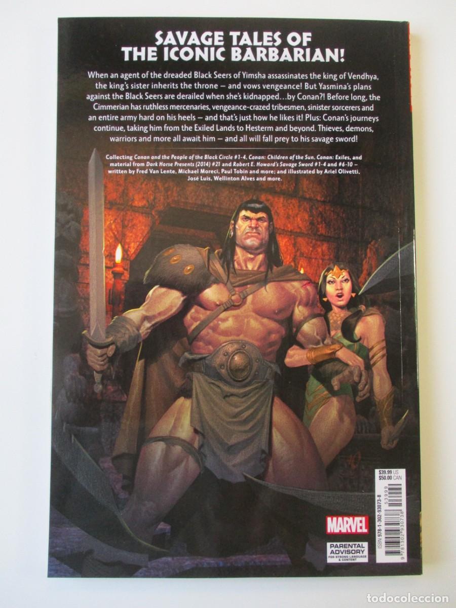 C&oacute;mics: CONAN: LA GENTE DEL C&Iacute;RCULO NEGRO - 2021 Marvel TPB - Totalmente Nuevo- - Foto 3