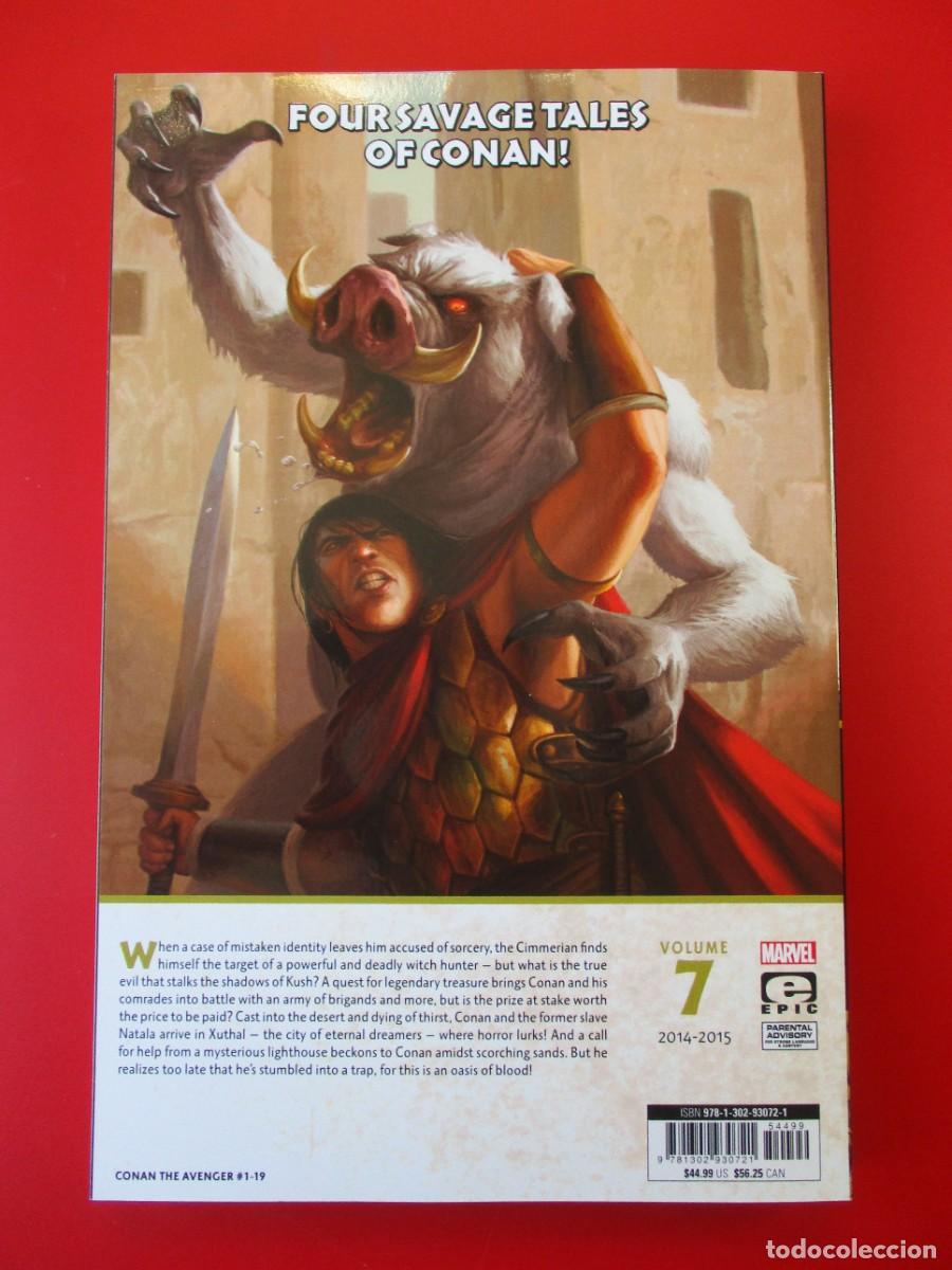 C&oacute;mics: CONAN CHRONICLES Marvel EPIC COLLECTION 7 Shadows Over Kush TPB Ingl&eacute;s - Foto 3