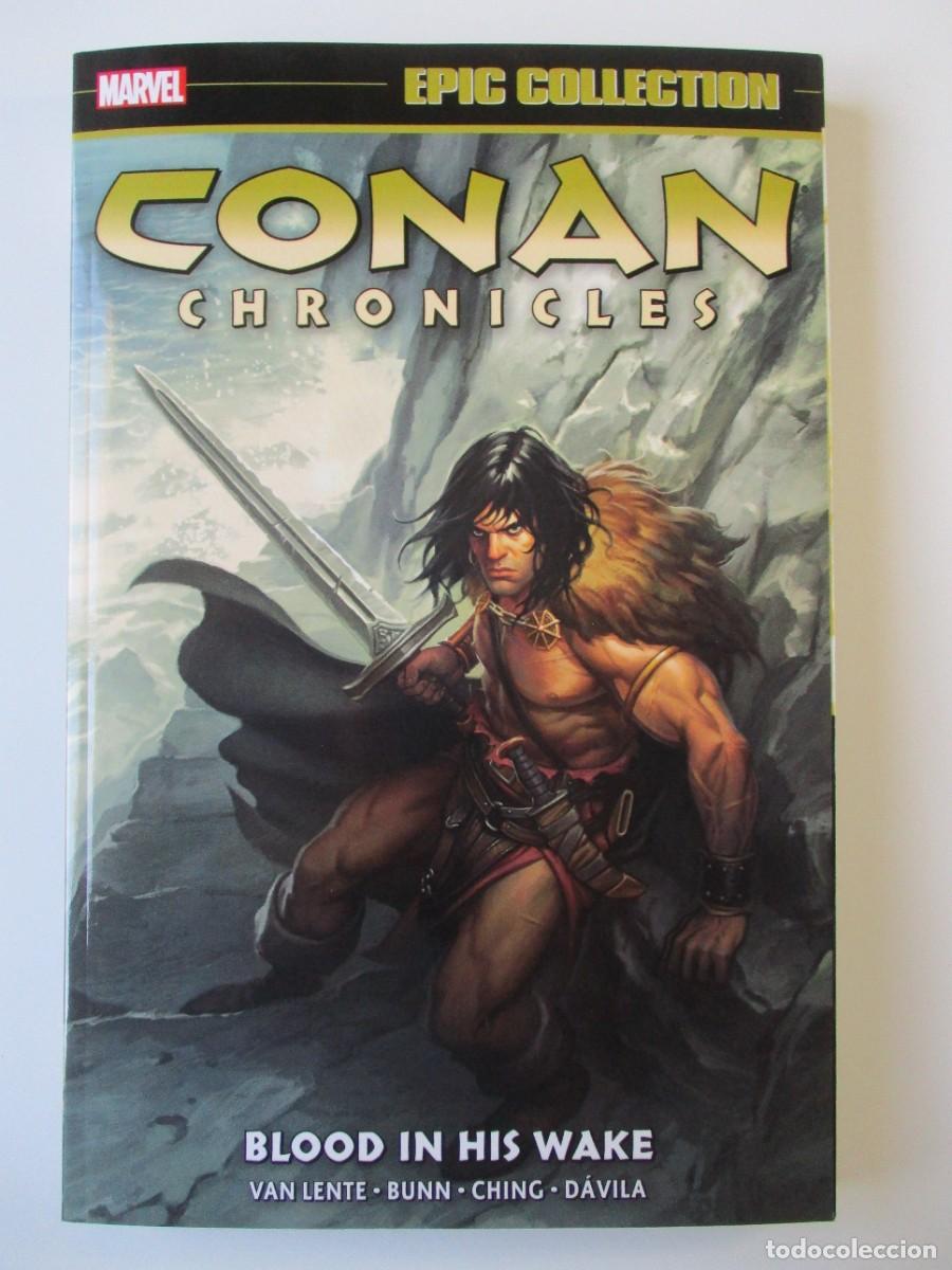 Comics : CONAN CHRONICLES Marvel COLECCI&Oacute;N &Eacute;PICA 8 Blood In His Wake TPB Ingl&eacute;s