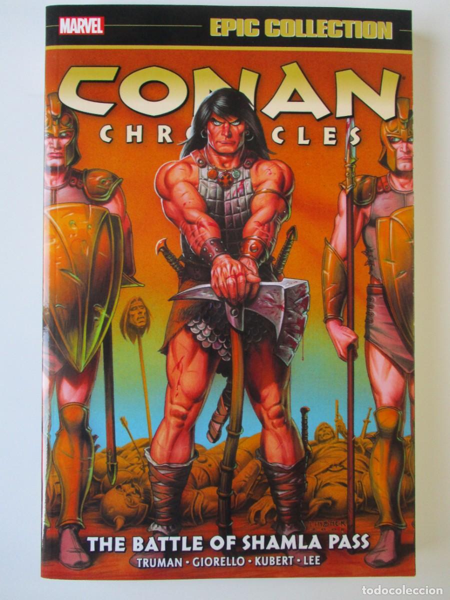 C&oacute;mics: Conan Chronicles Epic Collection Vol. 4 The Battle of Shamla Pass | Marvel | NEW