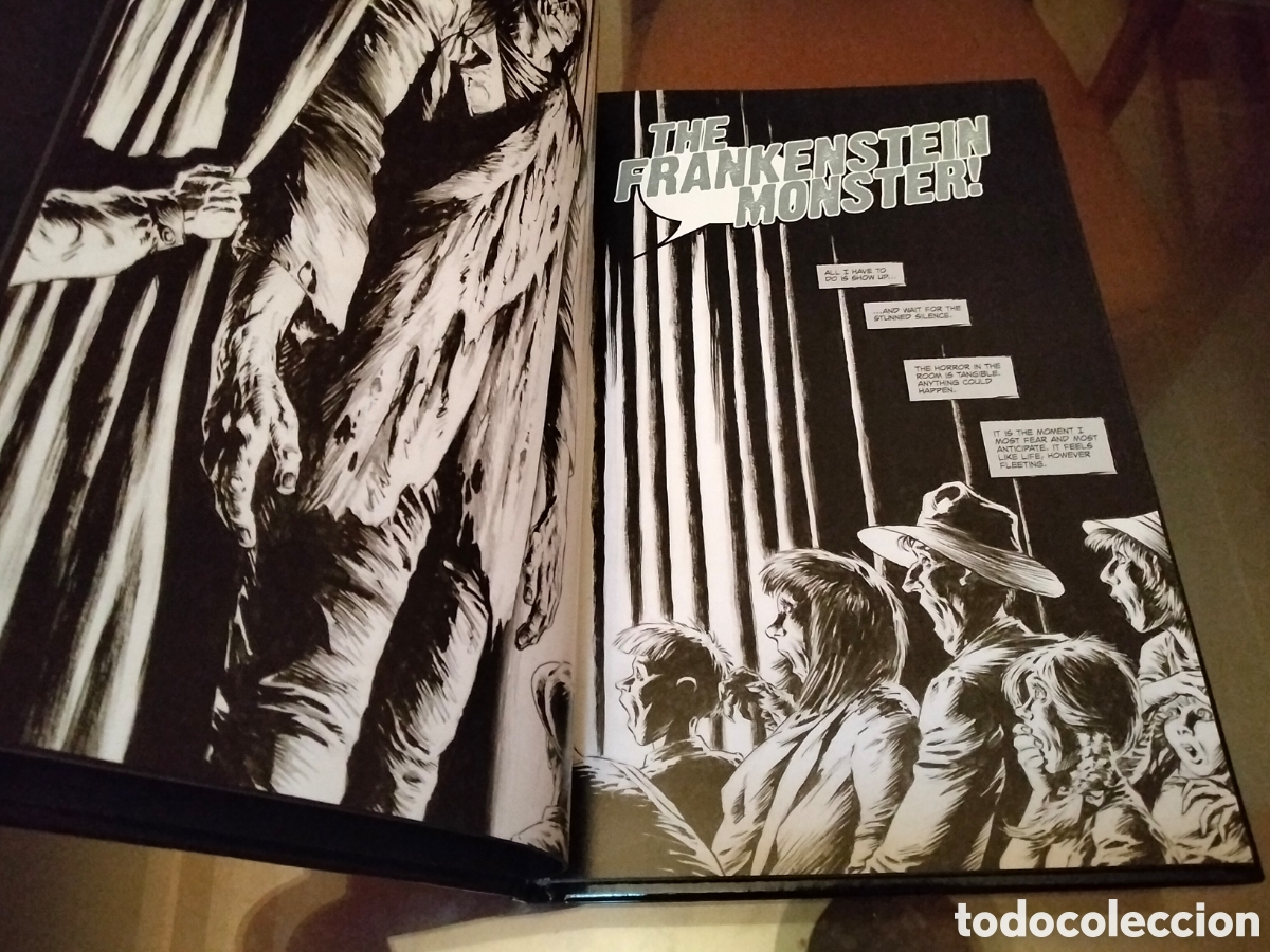 C&oacute;mics: Bernie Wrightson Frankenstein Alive Alive The Complete Collection IDW 2018 Env&iacute;o Gratis - Foto 3