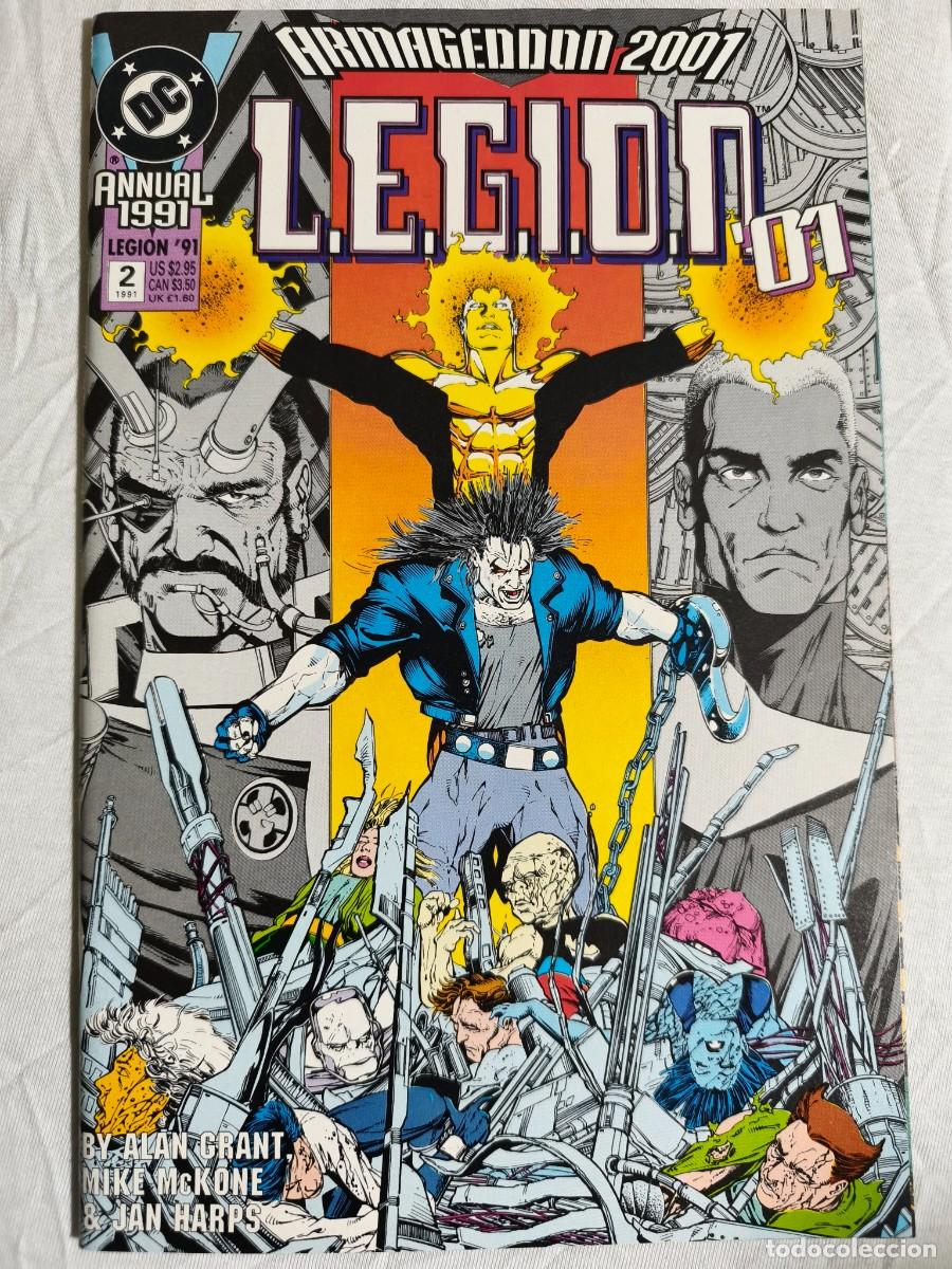 C&oacute;mics: L.E.G.I.O.N.01 annual 1991 n&ordm; 2 estado muy bueno