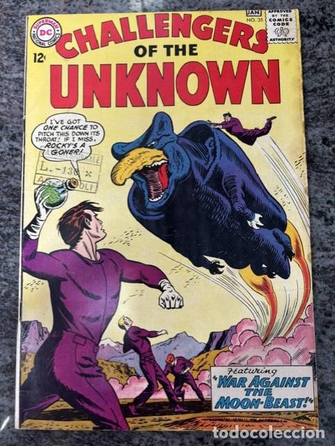 Fumetti: CHALLENGERS OF THE UNKNOWN N&ordm; 35 ( 1958 -1978 SERIES. 1963). ORIGINAL DC. BUEN ESTADO
