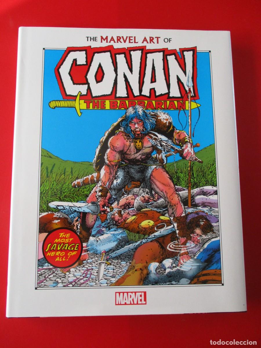 C&oacute;mics: The Marvel Art of Conan the Barbarian Marvel Hardcover John Rhett Thomas SEALED