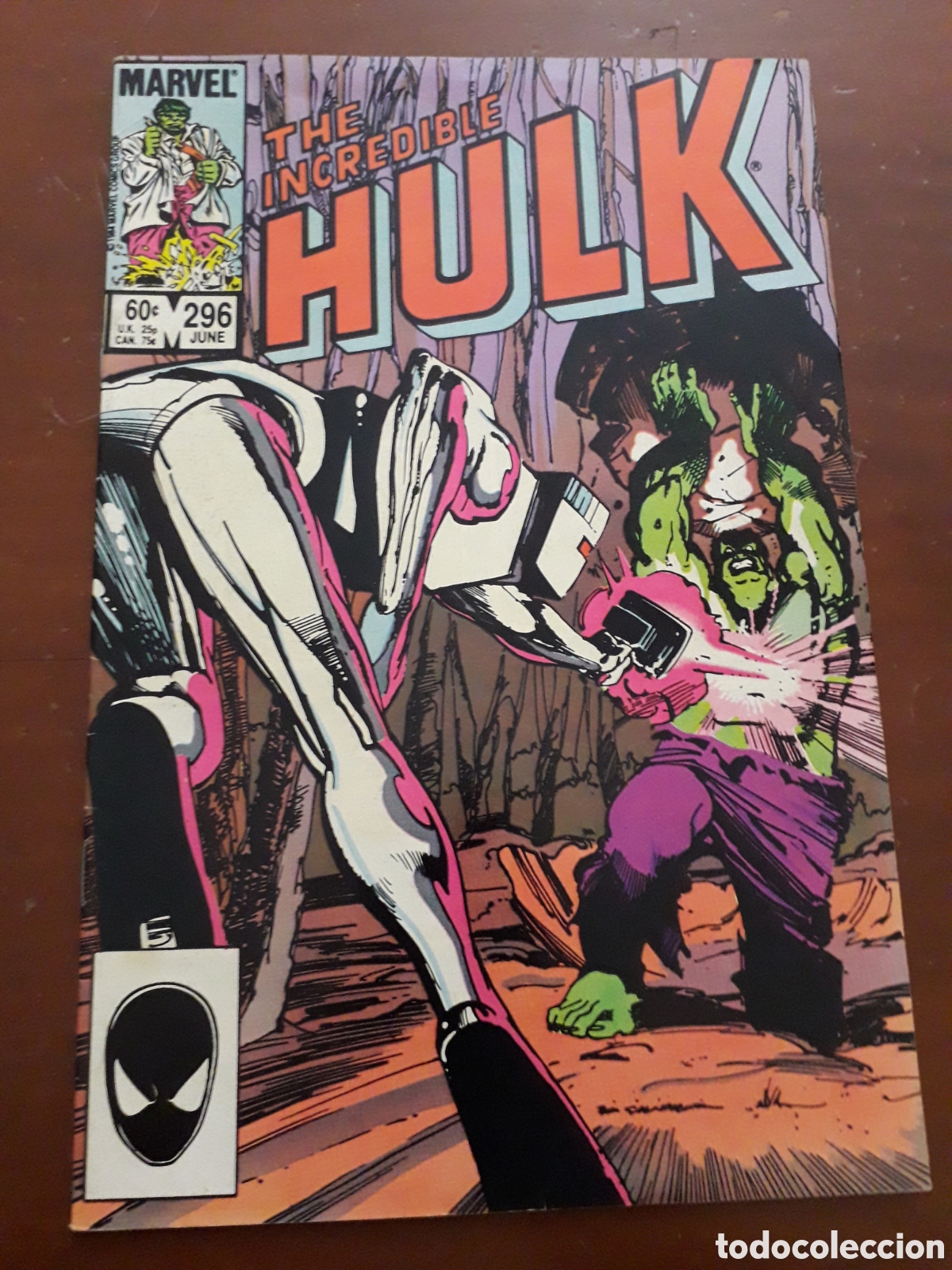 C&oacute;mics: THE INCREDIBLE HULK #296. ORIGINAL USA. PORTADA SINKIEWICZ. EXCELENTE ESTADO