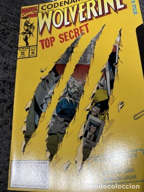 C&oacute;mics: WOLVERINE VOL 1 N&ordm; 50 (ENERO 1922). ORIGINAL MARVEL. PORTADA TROQUELADA.NUEVO DE KIOSKO