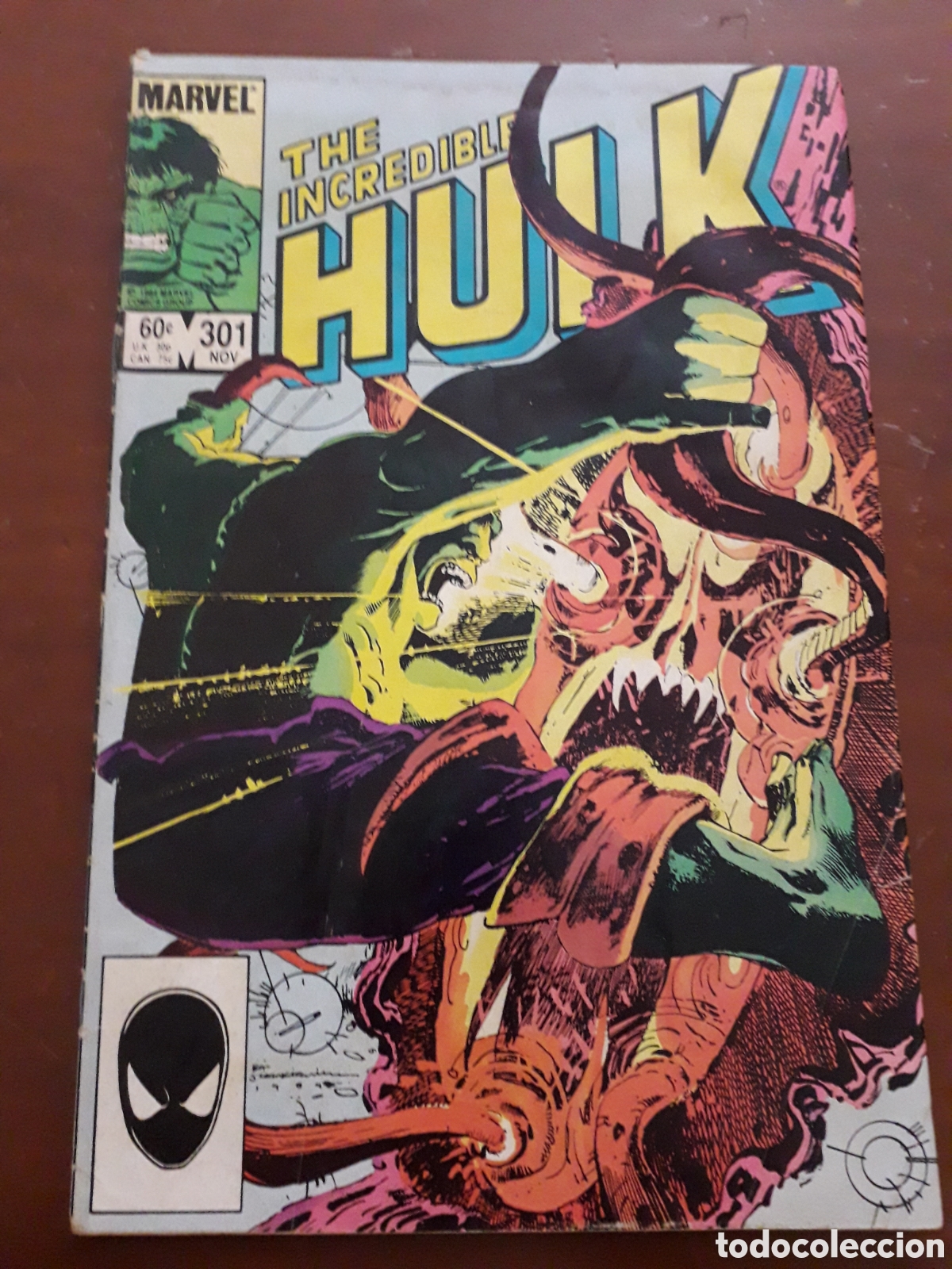 C&oacute;mics: THE INCREDIBLE HULK # 301. PORTADA SIENKIEWICZ. ORIGINAL USA