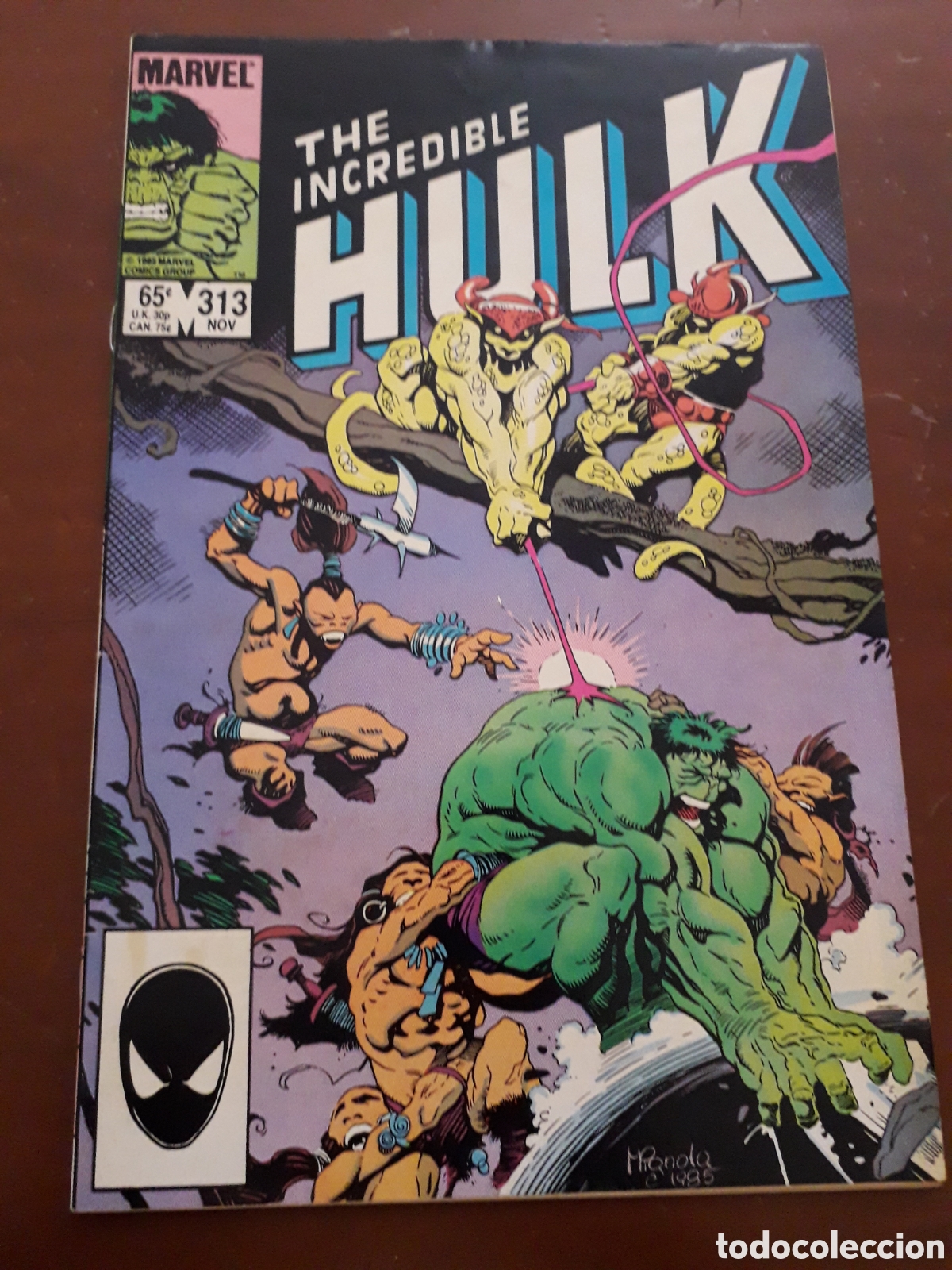C&oacute;mics: THE INCREDIBLE HULK # 313. MIGNOLA. ORIGINAL USA. MUY BUEN ESTADO