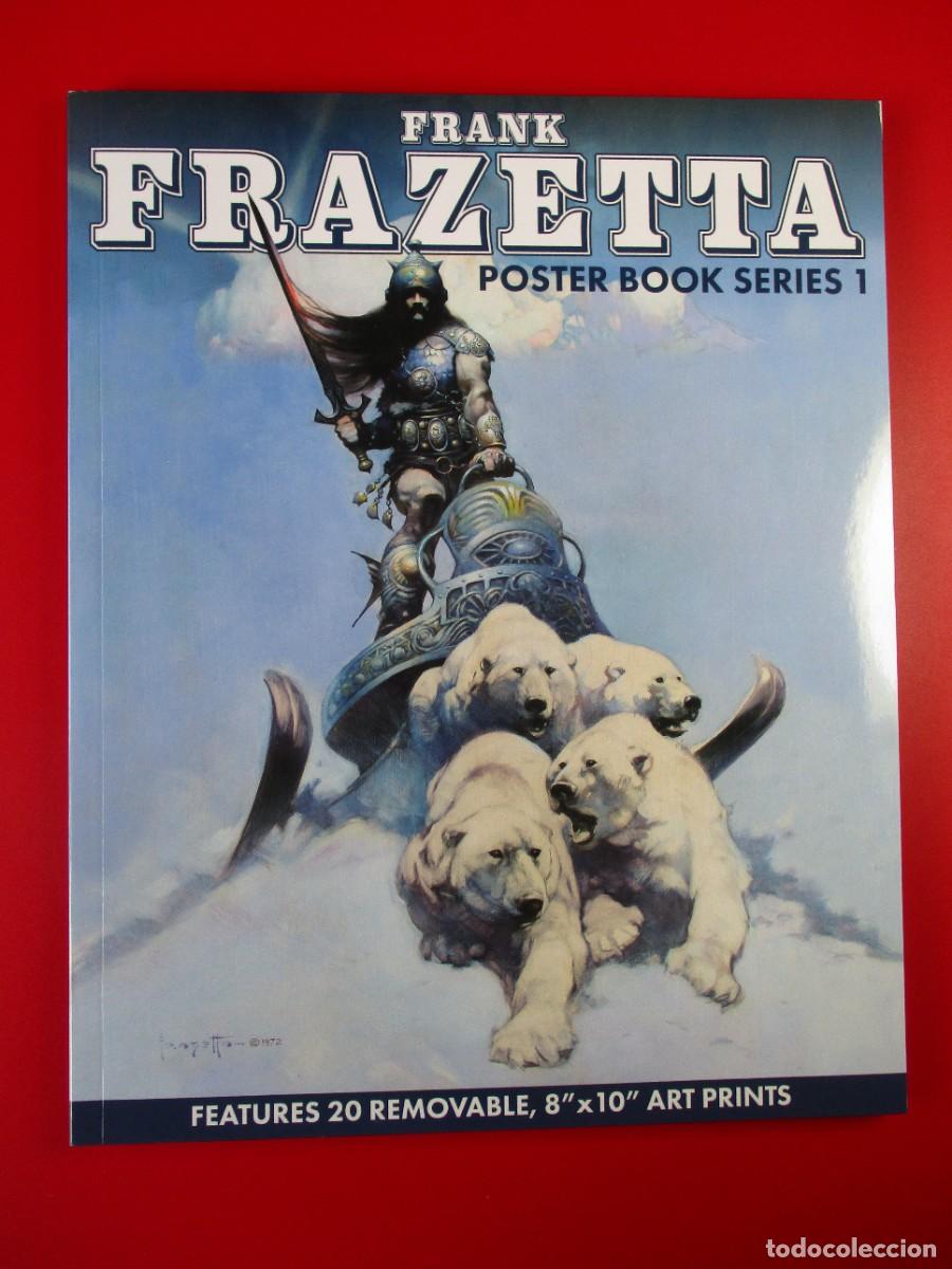 C&oacute;mics: Frank Frazetta Poster Book Series 1 - 20 Removable 8&rdquo; x 10&rdquo; Art Prints - Rare!