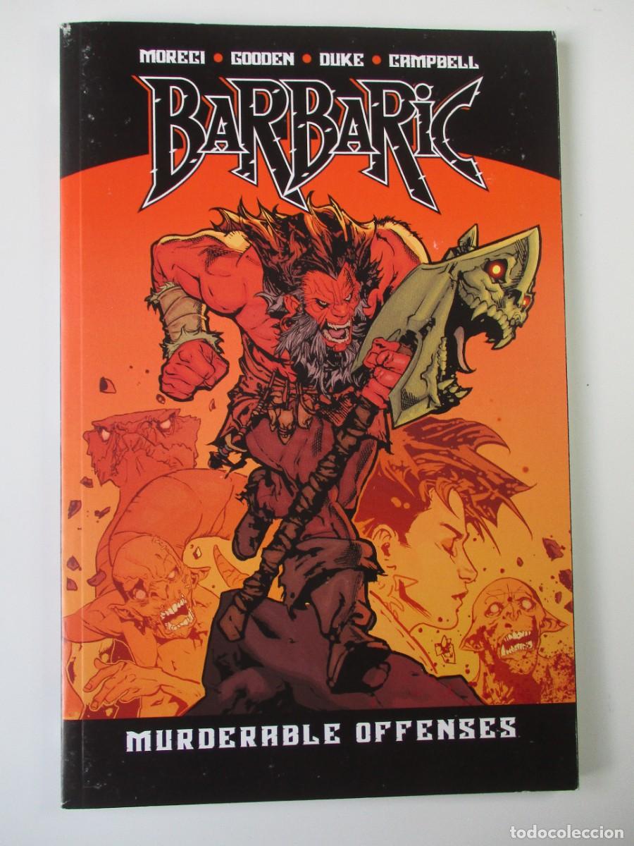 C&oacute;mics: C&oacute;mics de b&oacute;veda de bolsillo de Barbaric Murderable Offensas GN