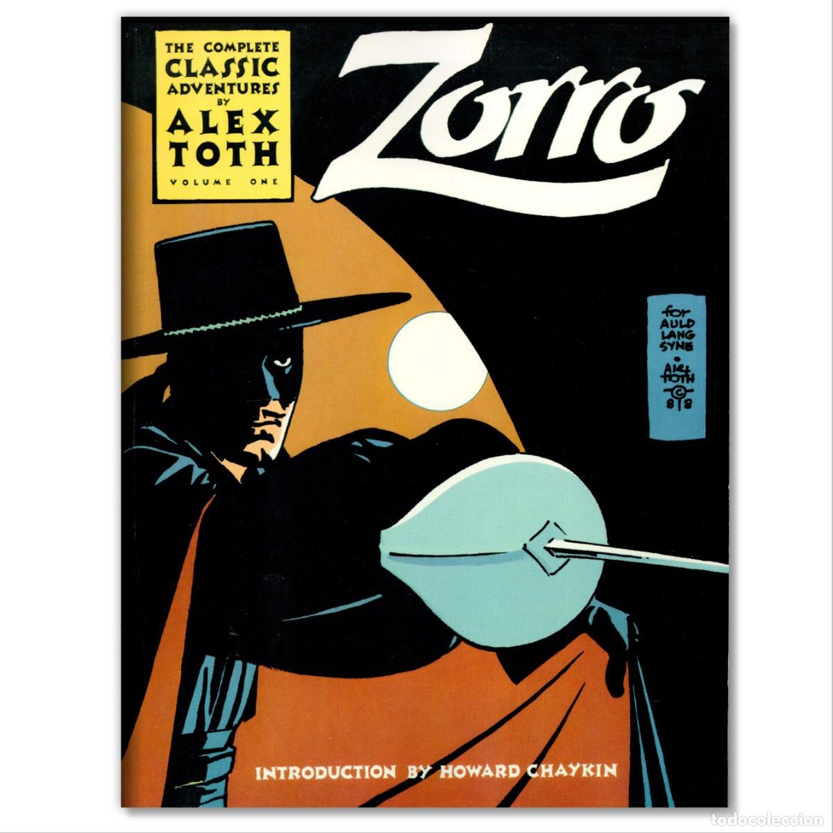 C&oacute;mics: ZORRO Volume 1 - 2 Las aventuras cl&aacute;sicas completas Alex Toth