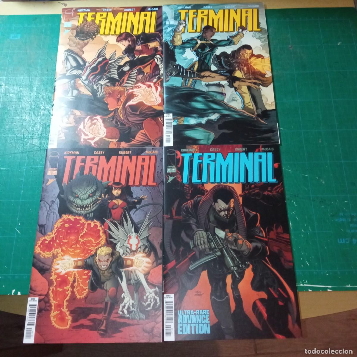 C&oacute;mics: Terminal &ndash; lote 4 c&oacute;mics &ndash; Image Comics &ndash; Variants