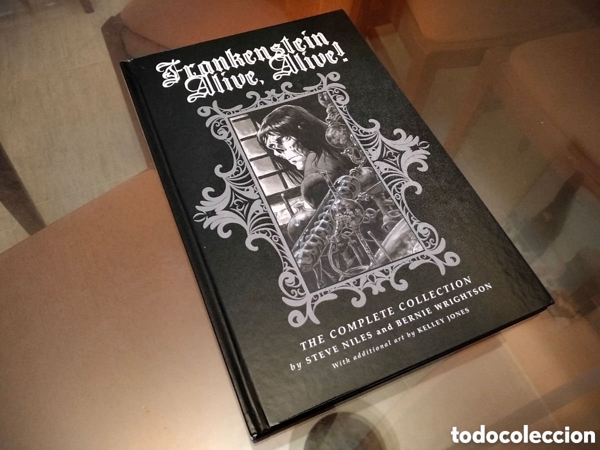 C&oacute;mics: Bernie Wrightson Frankenstein Alive Alive The Complete Collection IDW - Foto 2