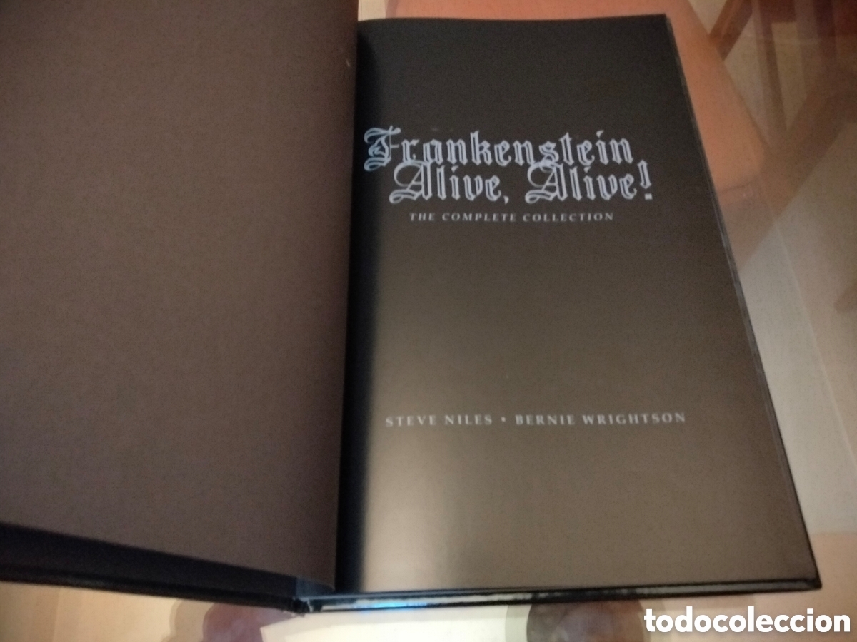 C&oacute;mics: Bernie Wrightson Frankenstein Alive Alive The Complete Collection IDW - Foto 4