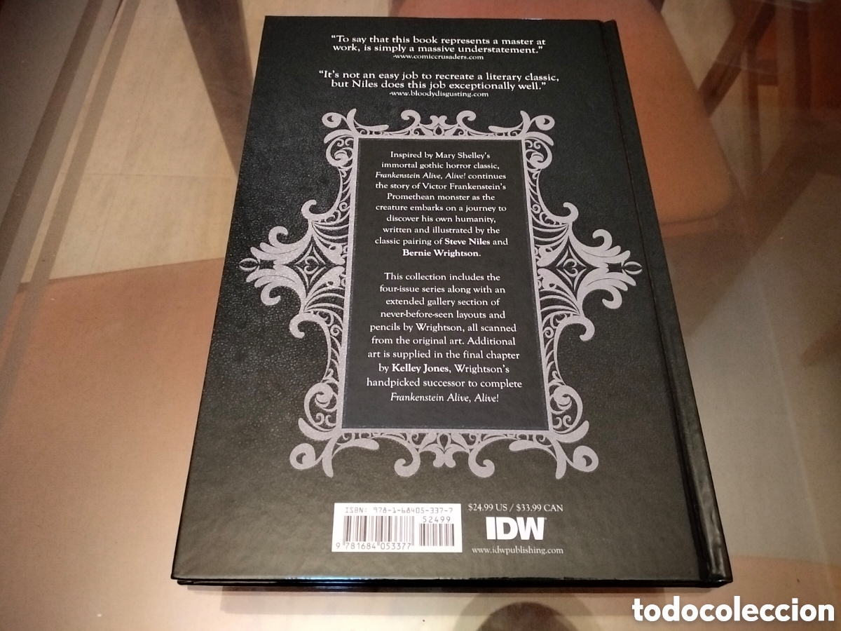 C&oacute;mics: Bernie Wrightson Frankenstein Alive Alive The Complete Collection IDW - Foto 7