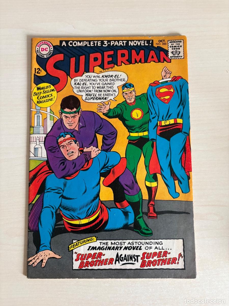 C&oacute;mics: Superman #200 (DC Comics USA, 1967)