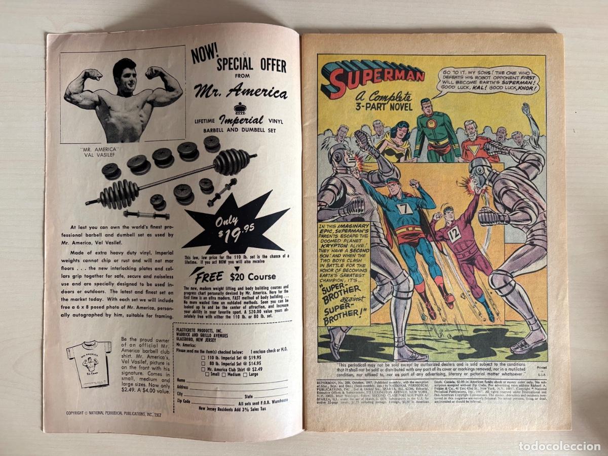 C&oacute;mics: Superman #200 (DC Comics USA, 1967) - Foto 2