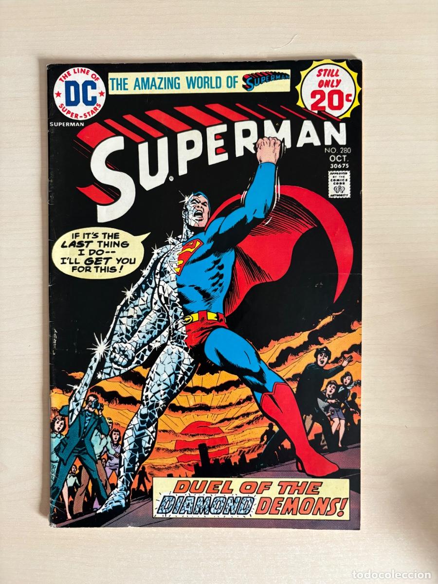 C&oacute;mics: Superman #280 (DC Comics USA, 1974)