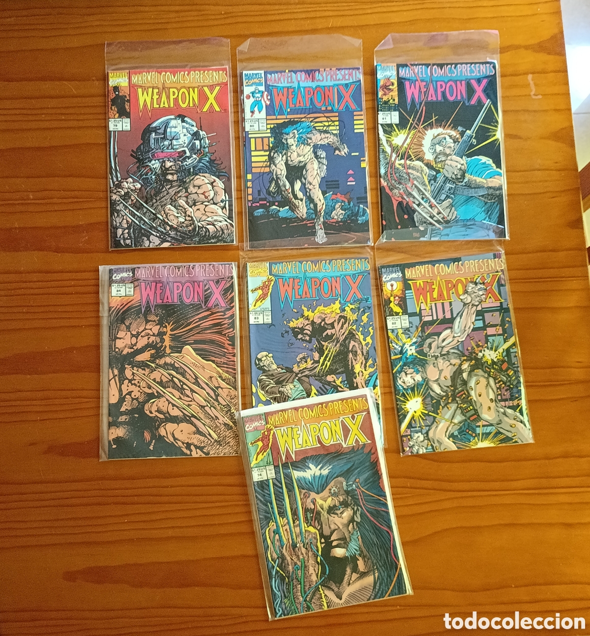C&oacute;mics: Lote Weapon-X de Marvel USA