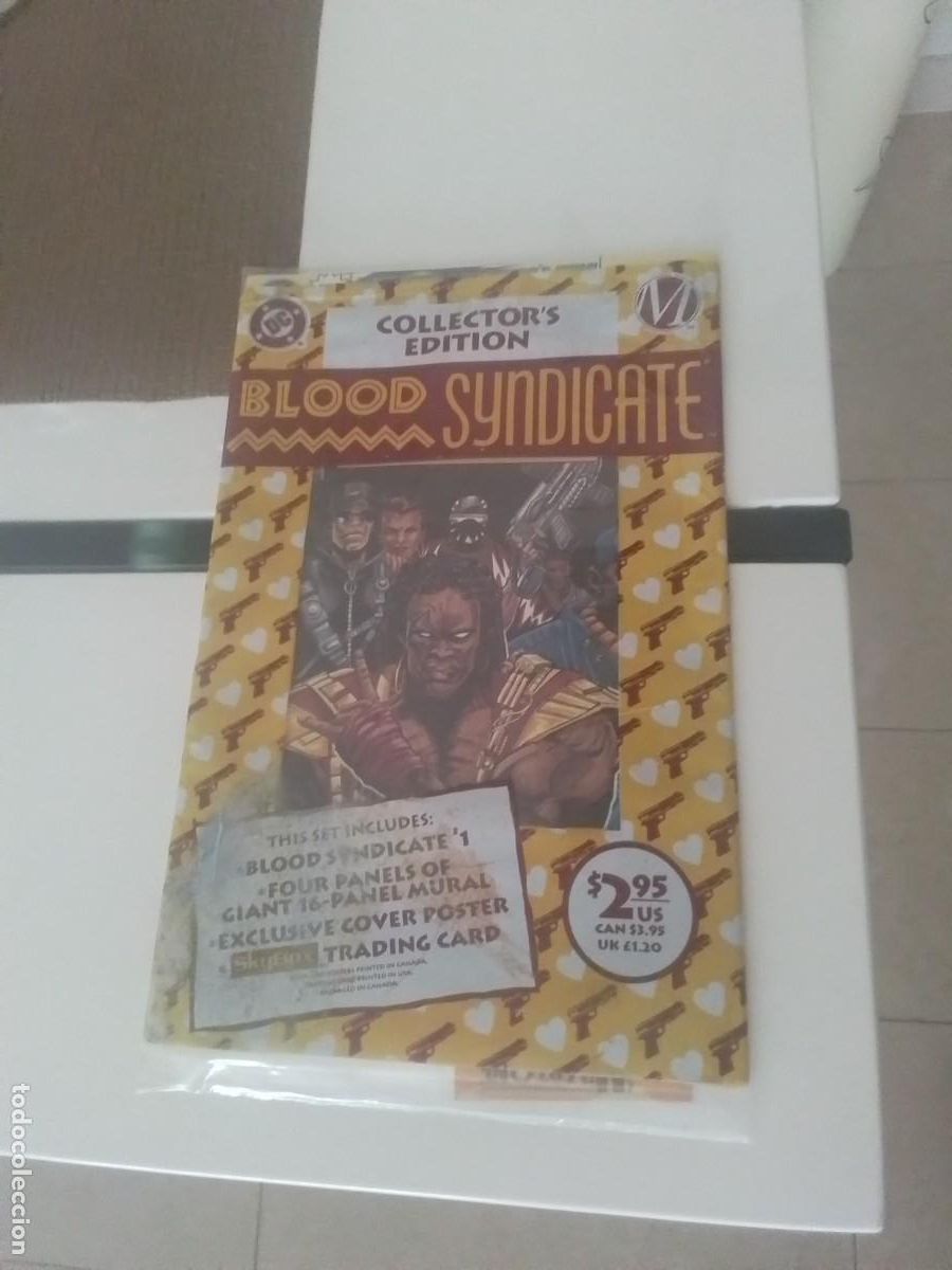 C&oacute;mics: Blood Syndicate. Collector's Edition - comic USA edici&oacute;n coleccionista - NUEVO sin abrir