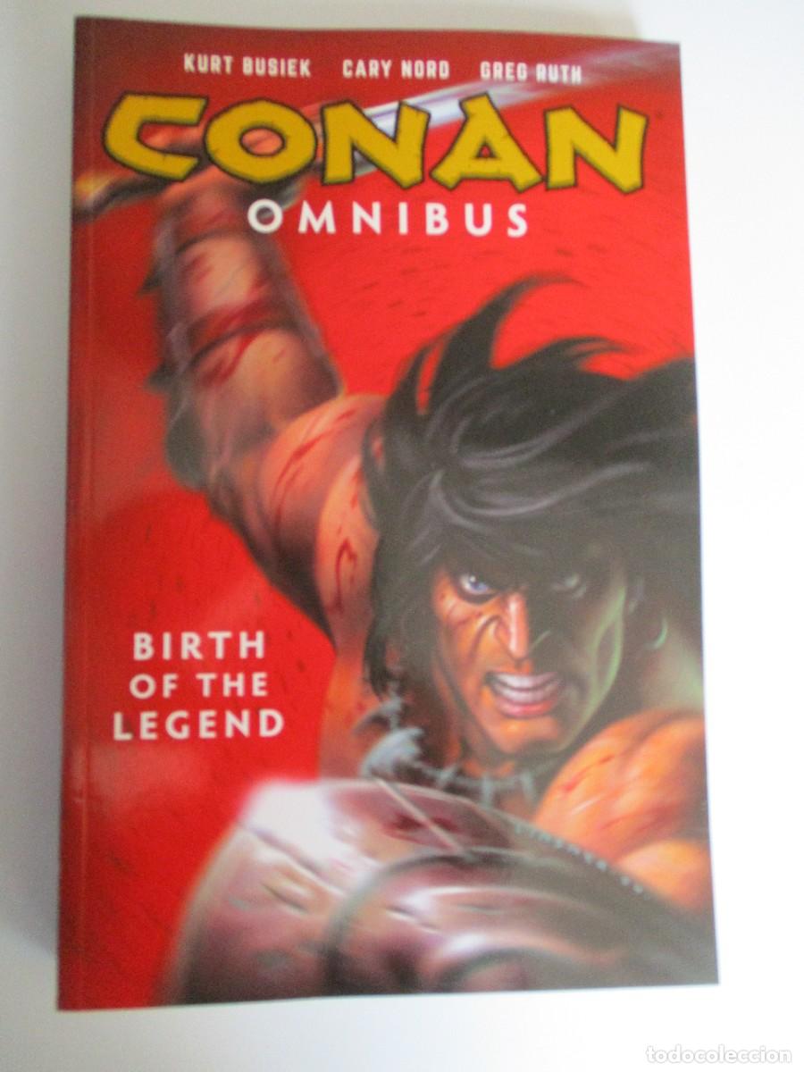 C&oacute;mics: CONAN OMNIBUS VOLUMEN 1: NACIMIENTO DE LA LEYENDA por Kurt Busiek y Thomas Yeates *En muy buen estad