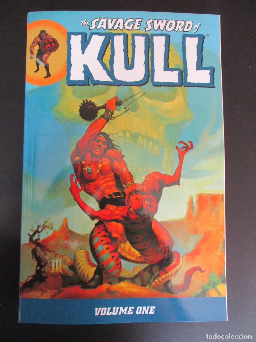 C&oacute;mics: LA ESPADA SALVAJE DE KULL VOLUMEN 1 TP por Roy Thomas y Bernie Wrightson