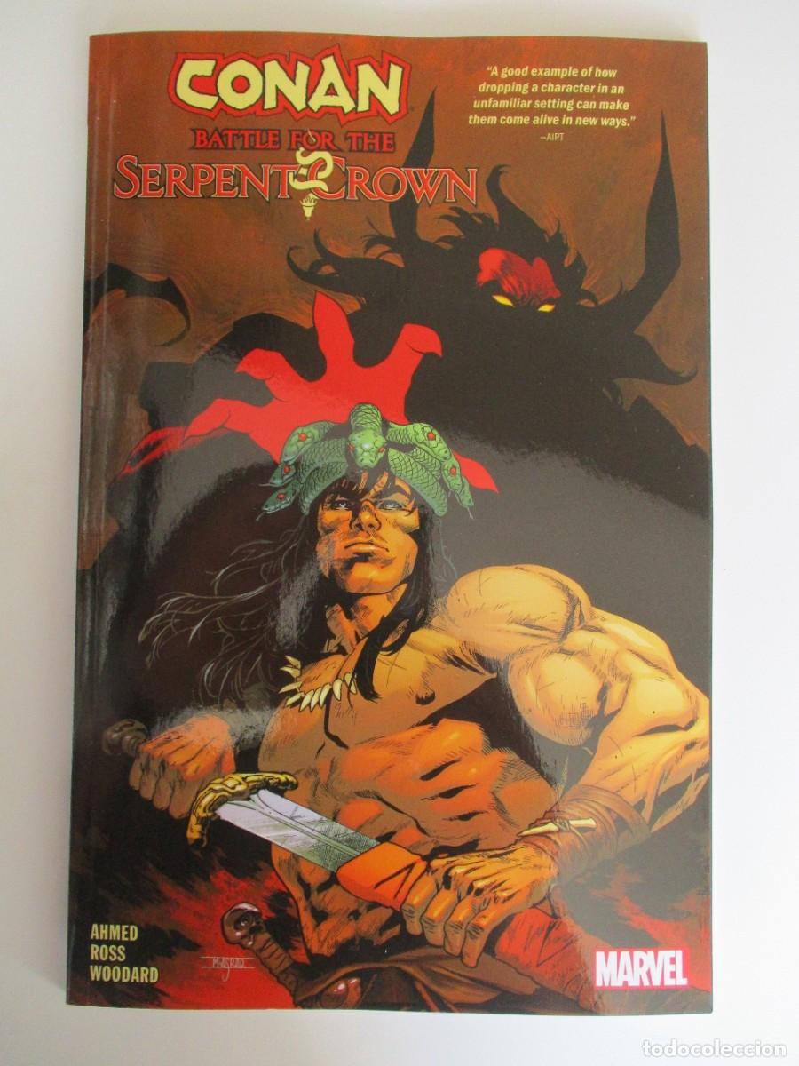 C&oacute;mics: CONAN BATTLE FOR THE SERPENT CROWN #1-5 (SET) & #3 VARIANTE MARVEL COMICS 2020