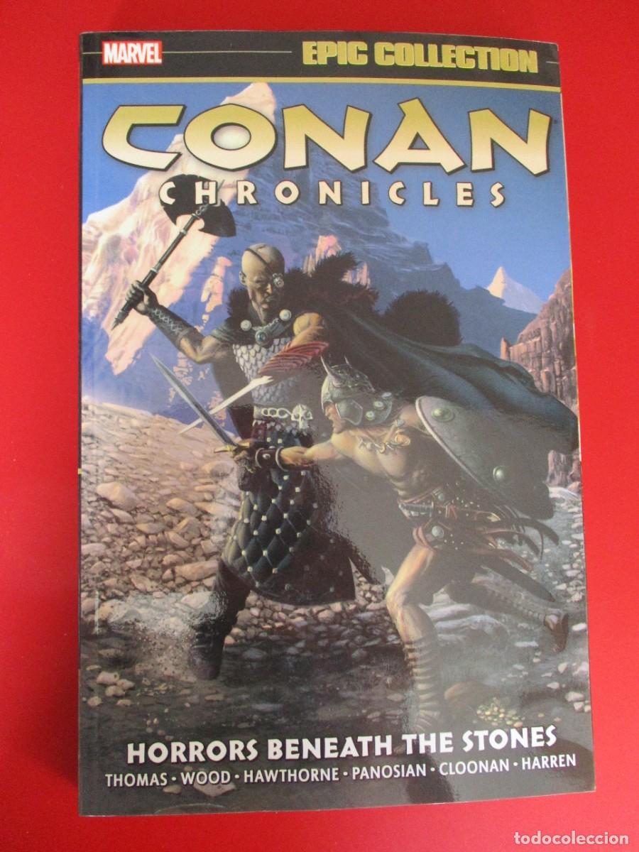 C&oacute;mics: CONAN CHRONICLES Epic Collection Volume 5 HORRORS BENEATH THE STONES Graphic