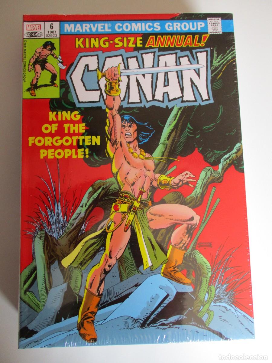 C&oacute;mics: CONAN THE BARBARIAN: ORIGINAL MARVEL YEARS OMNIBUS VOL #5 HARDCOVER VARIANT HC